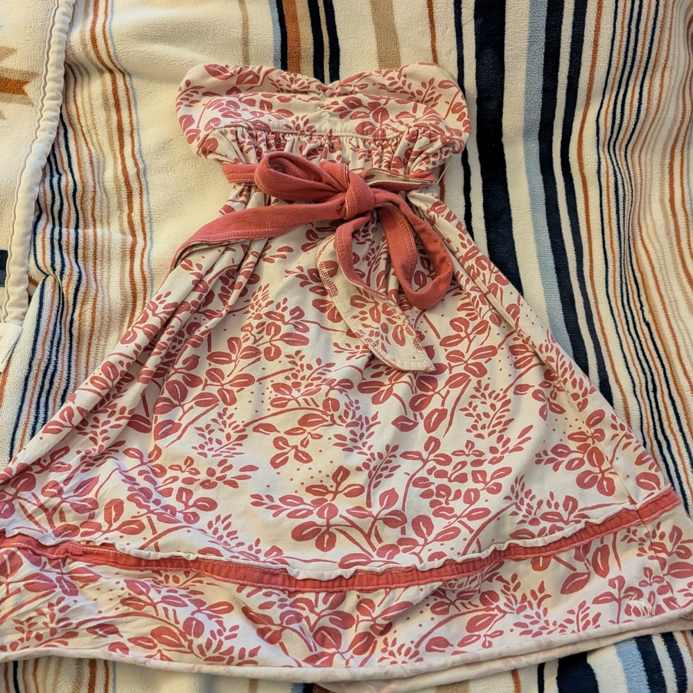 Floral Pink Kids Dress